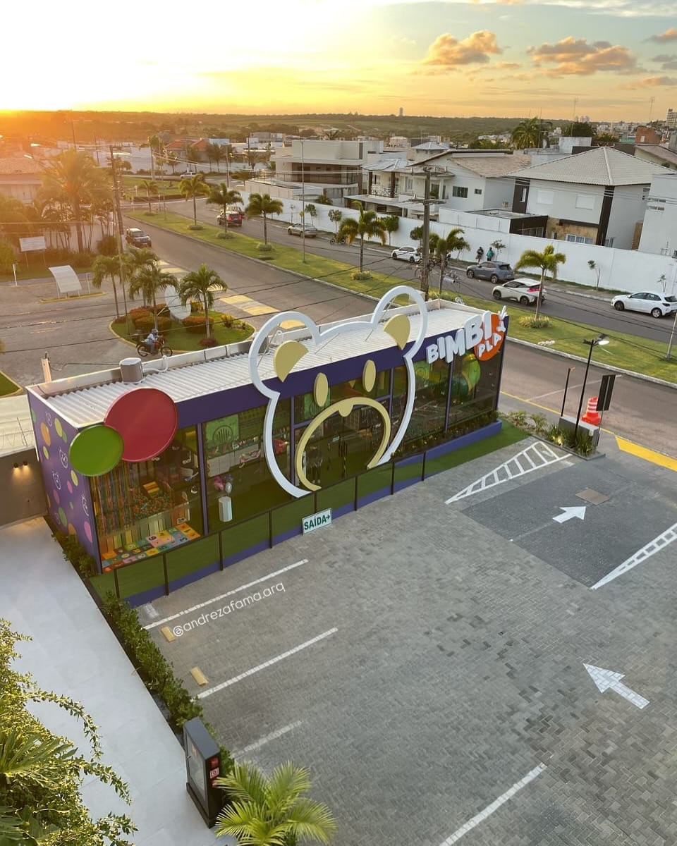 Fachada da Bimbi Play em Parnamirim